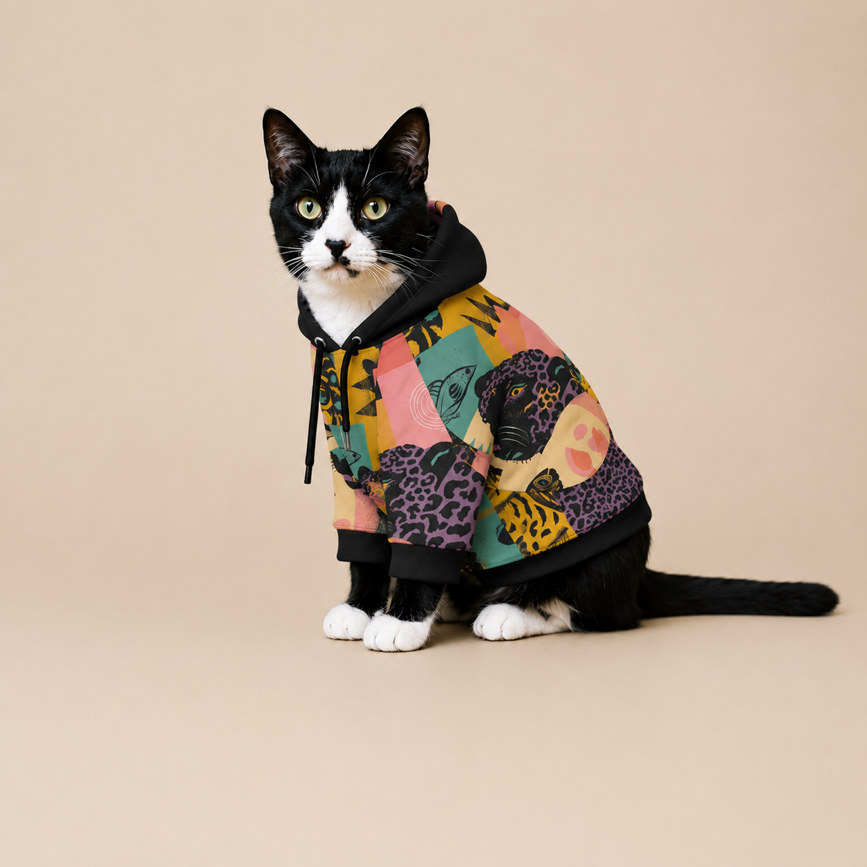TARARATATA Pet Hooded Sweatshirt|310GSM Cotton