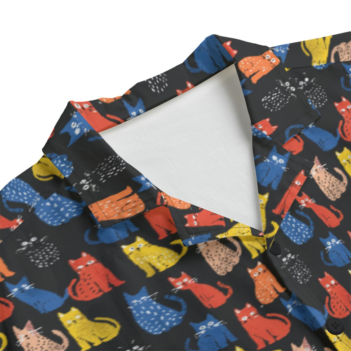 TARARATATA Men's Hawaiian Shirt With Button Closure |115GSM Cotton poplin