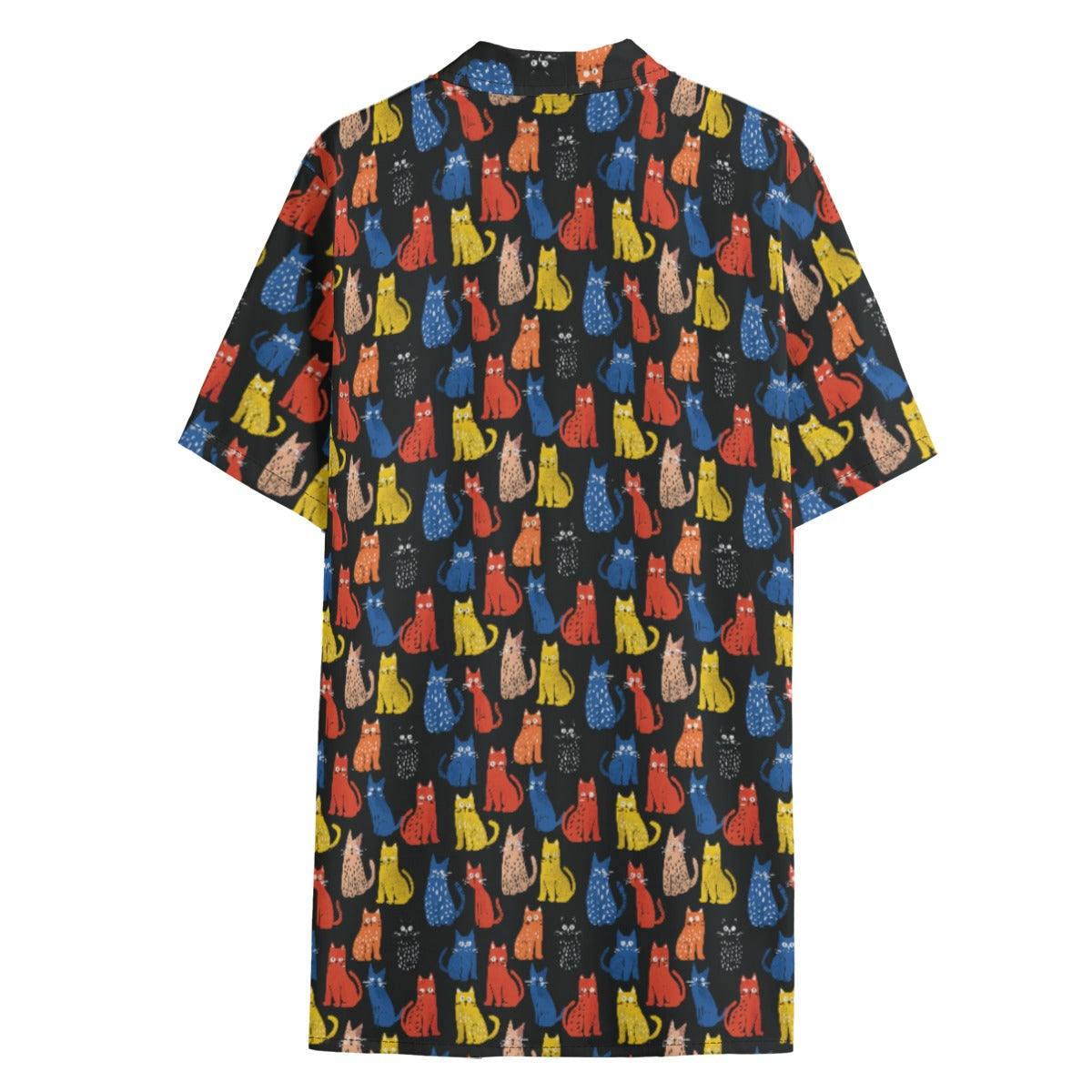 TARARATATA Men's Hawaiian Shirt With Button Closure |115GSM Cotton poplin